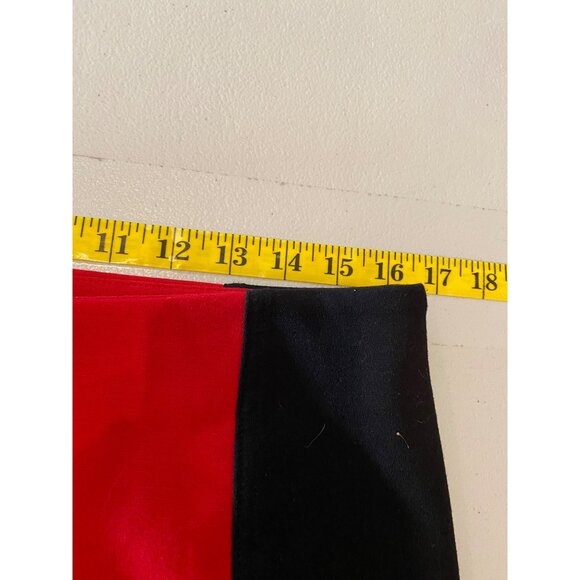 Michael Kors Womens Colorblock Pencil Skirt Black & Red Skize 10 - Picture 6 of 9